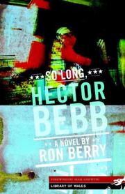 Cover of: So Long, Hector Bebb (Library of Wales)