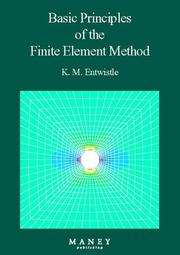 Cover of: Basic principles of the finite element method