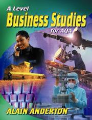 Cover of: A Level Business for AQA