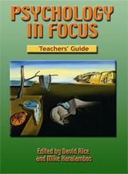 Cover of: Psychology in Focus AS Level