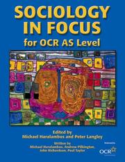 Cover of: Sociology in Focus for OCR AS Level (Sociology in Focus)