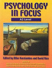 Cover of: Psychology in Focus A2 Level