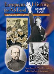 Cover of: European History for AS Level by Steve Eddy, Mark Cottingham