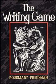 The writing game by Rosemary Friedman