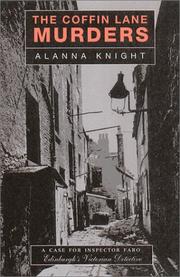 Cover of: The Coffin Lane murders by Alanna Knight