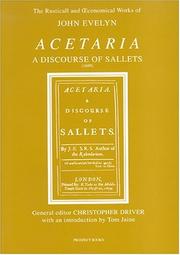 Cover of: Acetaria: A Discourse of Sallets