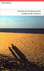 Cover of: Cracks in the Universe (Oxford Poets (Manchester, England)) by Charles Tomlinson