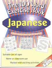 Cover of The 100 Word Exercise Book, Japanese (The 100 Word Exercise Book) by Jane Wightwick