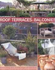 Cover of: Gardening for Roof Terraces and Balconies