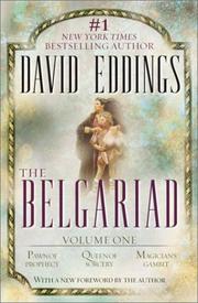 Cover of: The Belgariad, Vol. 1 (Books 1-3) by 