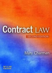 Contract law by Mary Charman