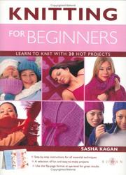 Cover of: Knitting for Beginners