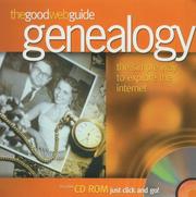 Cover of: The Good Web Guide to Genealogy