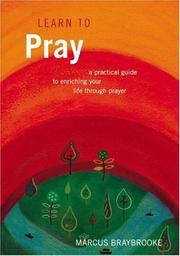 Cover of: Learn to Pray by Marcus Braybrooke