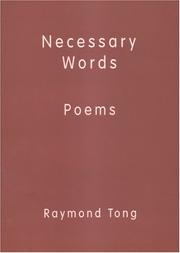 Cover of: Necessary Words