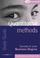 Cover of: Quantitative methods