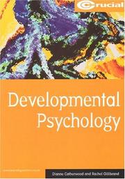 Cover of: Developmental psychology