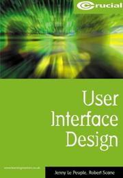 Cover of: User interface design