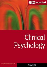 Cover of: Clinical psychology