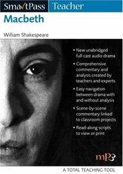 Cover of: "Macbeth" by William Shakespeare, Simon Potter