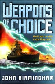 Cover of: Weapons of choice