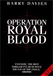 Cover of: Operation Royal Blood