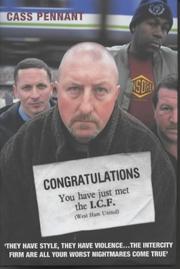 Cover of: Congratulations You Have Just Met the Icf by Cass Pennant
