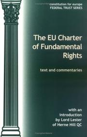 An EU Charter of Fundamental Rights by Kim Feus, Dr. Martyn Bond