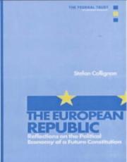 Cover of: The European Republic by Stefan Collignon, Stefan Collignon