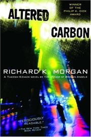Cover of: Altered carbon by Richard K. Morgan