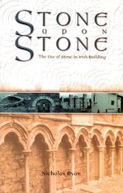 Cover of: Stone upon Stone by Nicholas Ryan