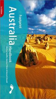 Cover of: Footprint Australia Handbook