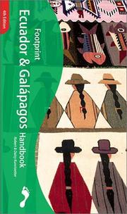 Cover of: Footprint Ecuador and the Galapagos Handbook by Daisy Kunstaetter, Robert Kunstaetter