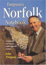 Cover of: Timpson's Norfolk notebook by John Timpson