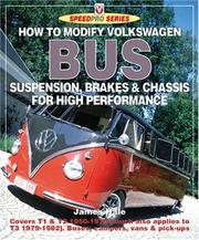 Cover of: How to Modify Volkswagen Bus Suspension, Brakes and Chassis for High Performance (Speedpro Series)