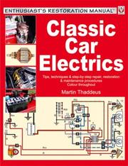 Classic Car Electrics by Martin Thaddeus