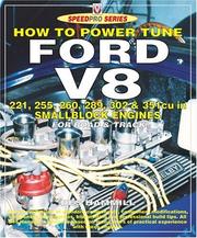 Cover of: How to Build & Power Tune For V8 221, 255, 260, 289, 302 & 351cu in Smallblock Engines