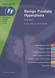 Cover of: Benign Prostatic Hyperplasia Fast Facts Series (Fast Facts)