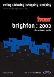 Cover of: Itchy Insider's Guide to Brighton