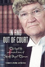 Cover of: In and out of court by Nigel Thomson