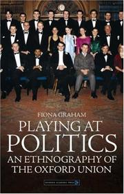 Cover of: Playing At Politics by Fiona Graham