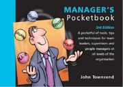 Manager's (Management Pocketbooks) by John Townsend