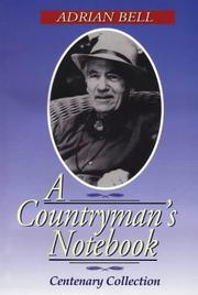 Cover of: A Countryman's Notebook by Adrian Bell