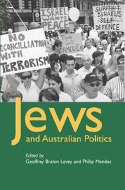 Cover of: Jews and Australian Politics