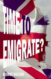 Cover of: Time to Emigrate?