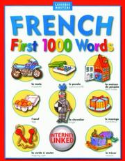 Cover of: French First 1000 Words by Chrysalis Children's Books