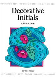 Cover of: Decorative Initials (Design Source Books)