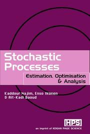 Cover of: Stochastic Processes