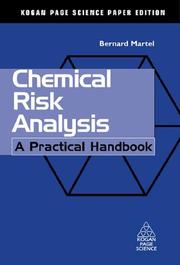 Cover of: Chemical Risk Analysis by Bernard Martel