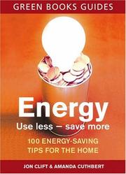 Cover of: Energy